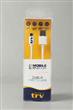 CABLE TRV USB - MICRO USB TRV BLANCO 2.4A