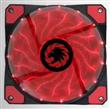 FAN GAMEMAX P/ GABINETE 120MM RED 15 LED