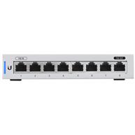 UniFi Switch, 8 Puertos Gigabit no PoE (1 PoE Passthrough)