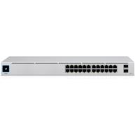 USW-24-POE UniFi Switch Gen 2, 24 puertos Gigabit (solo 16 puertos 802.3at PoE+) y 2 puertos para SFP 1G