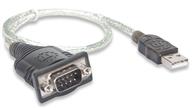 ADAPTADOR USB A SERIE RS232 DB9 MANHATTAN