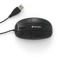 MOUSE VERBATIM BRAVO WIRED OPTICAL BLACK USB