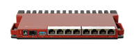 RouterBoard L009UiGS 8 Ethernet Gigabit (1 PoE out) + 1 SFP 2.5GB (no incluye modulo)