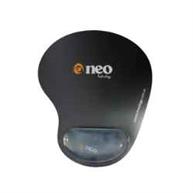 MOUSE PAD NEO PAD02 CON GEL TRANSP NEGRO