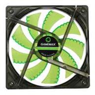 FAN GAMEMAX P/ GABINETE 120MM GREEN 4 LEDS