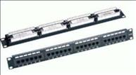 PATCHPANEL GLC 24P CAT 5E P/ KRONE/110