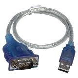 Conversor USB a Serie RS232 conector DB9 macho