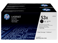 TWIN PACK HP (53X) Q7553X X2